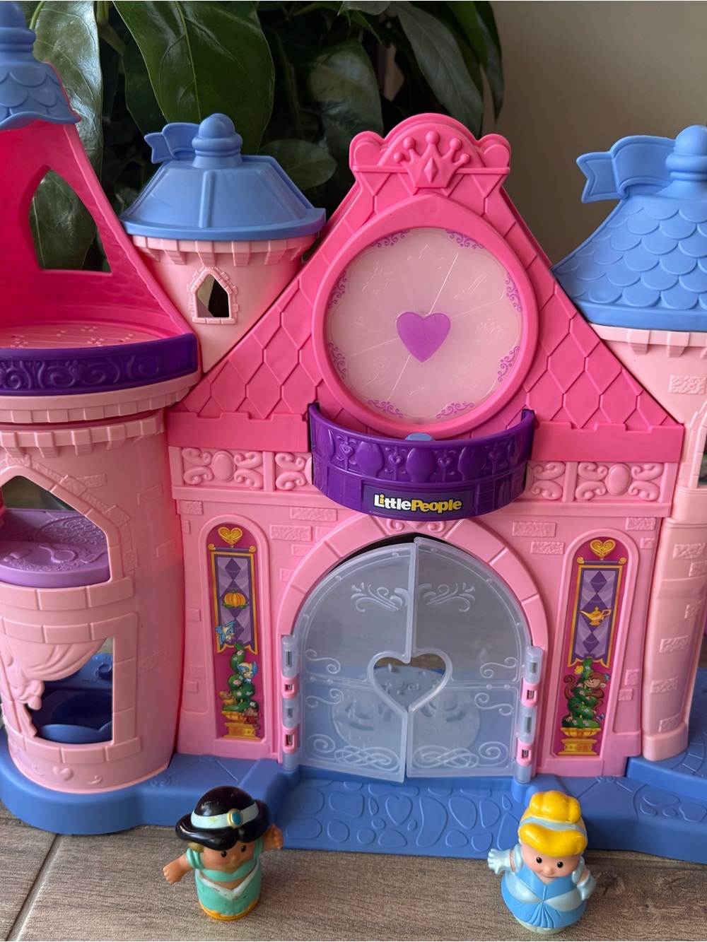 Fisher-Price Little People Pink and Blue Princess Castle Playset